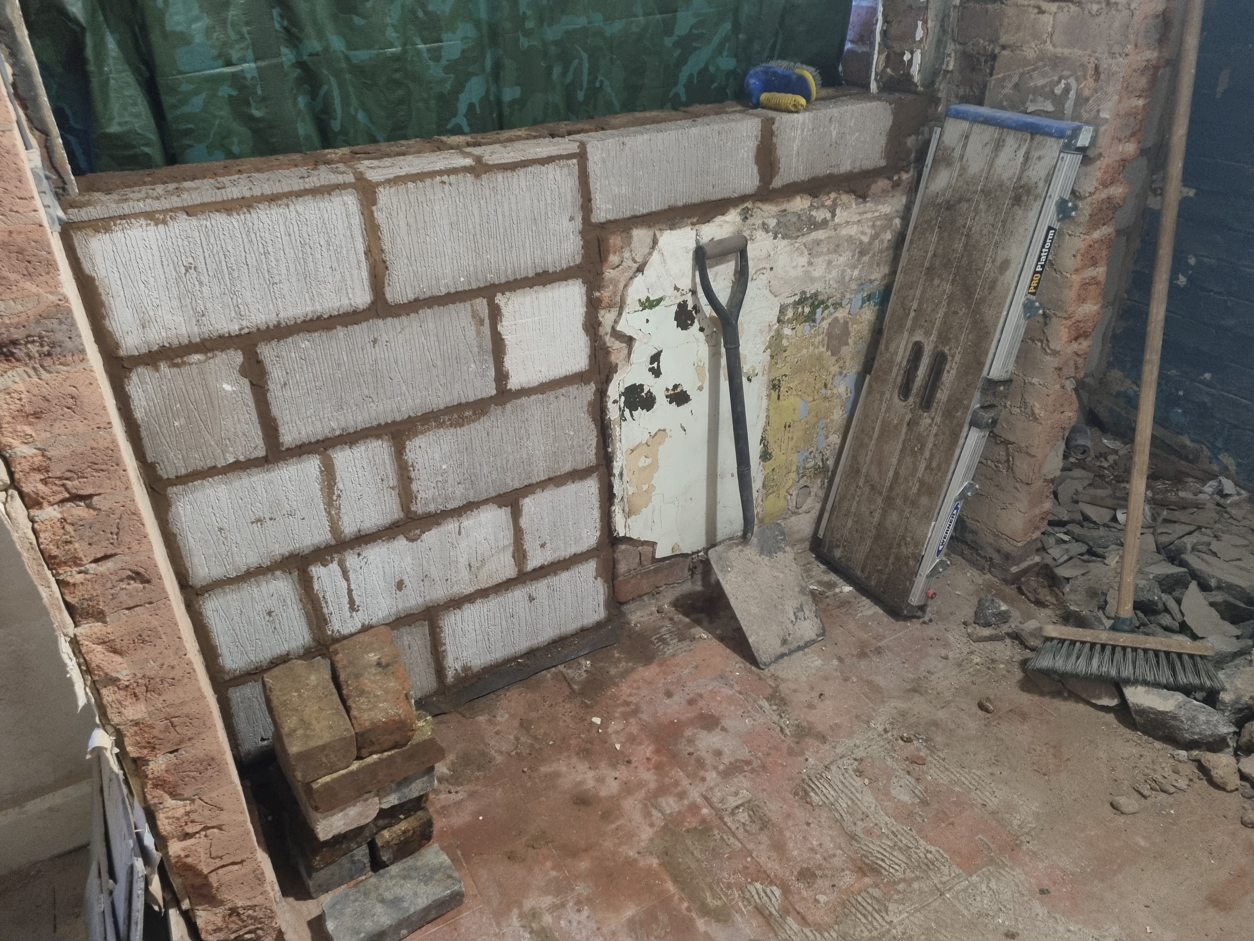 Structural alterations work