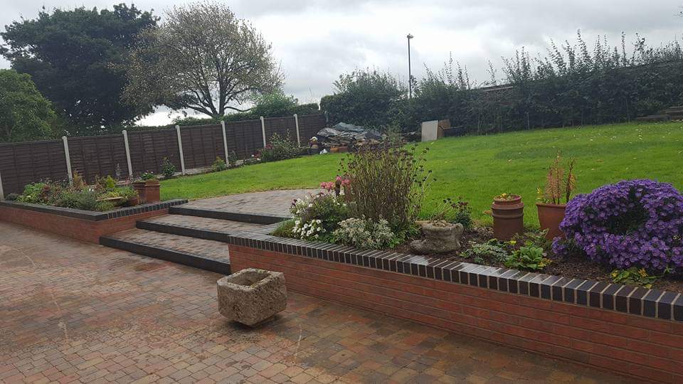 Professional bricklaying work