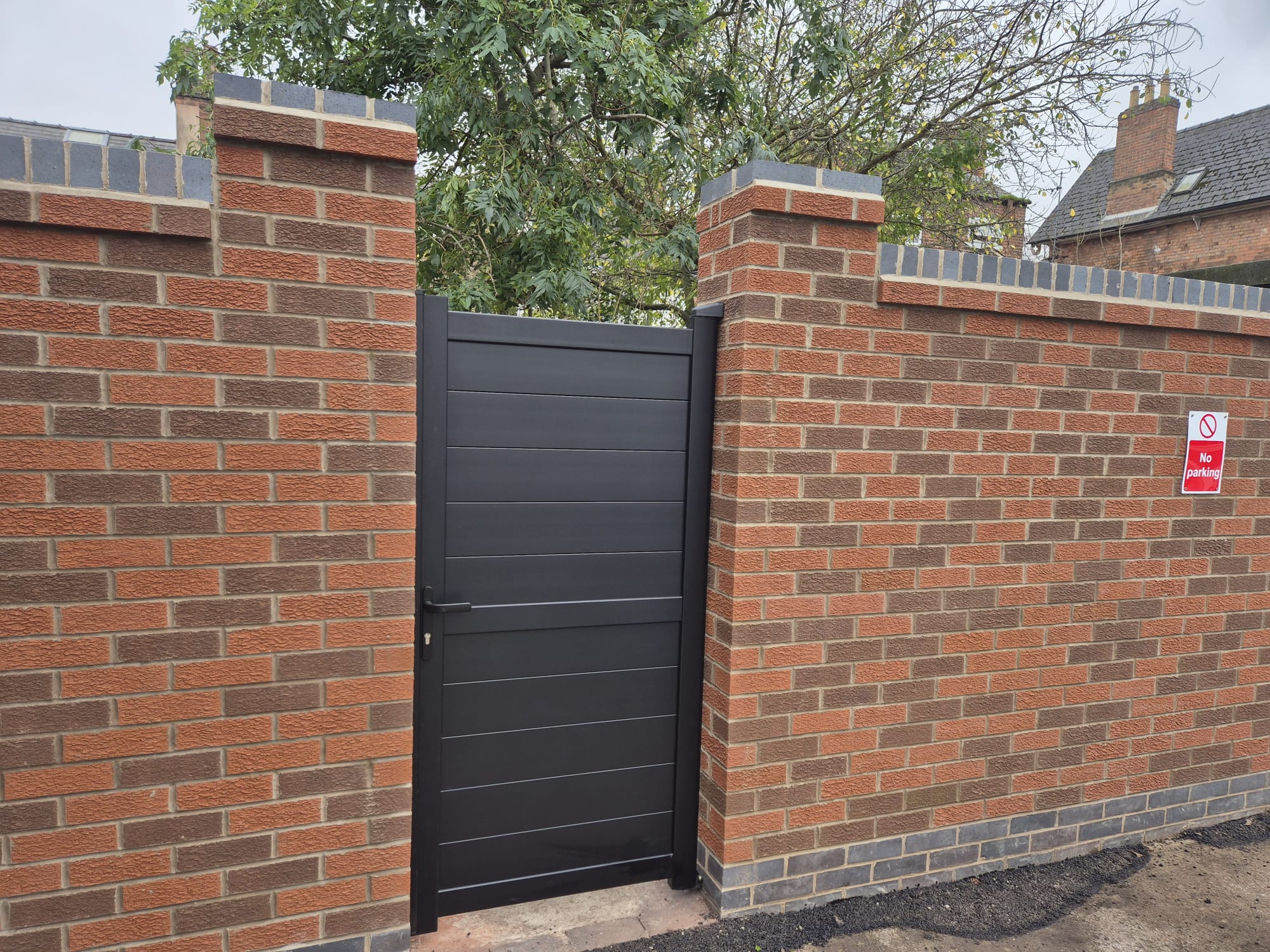 Professional bricklaying work